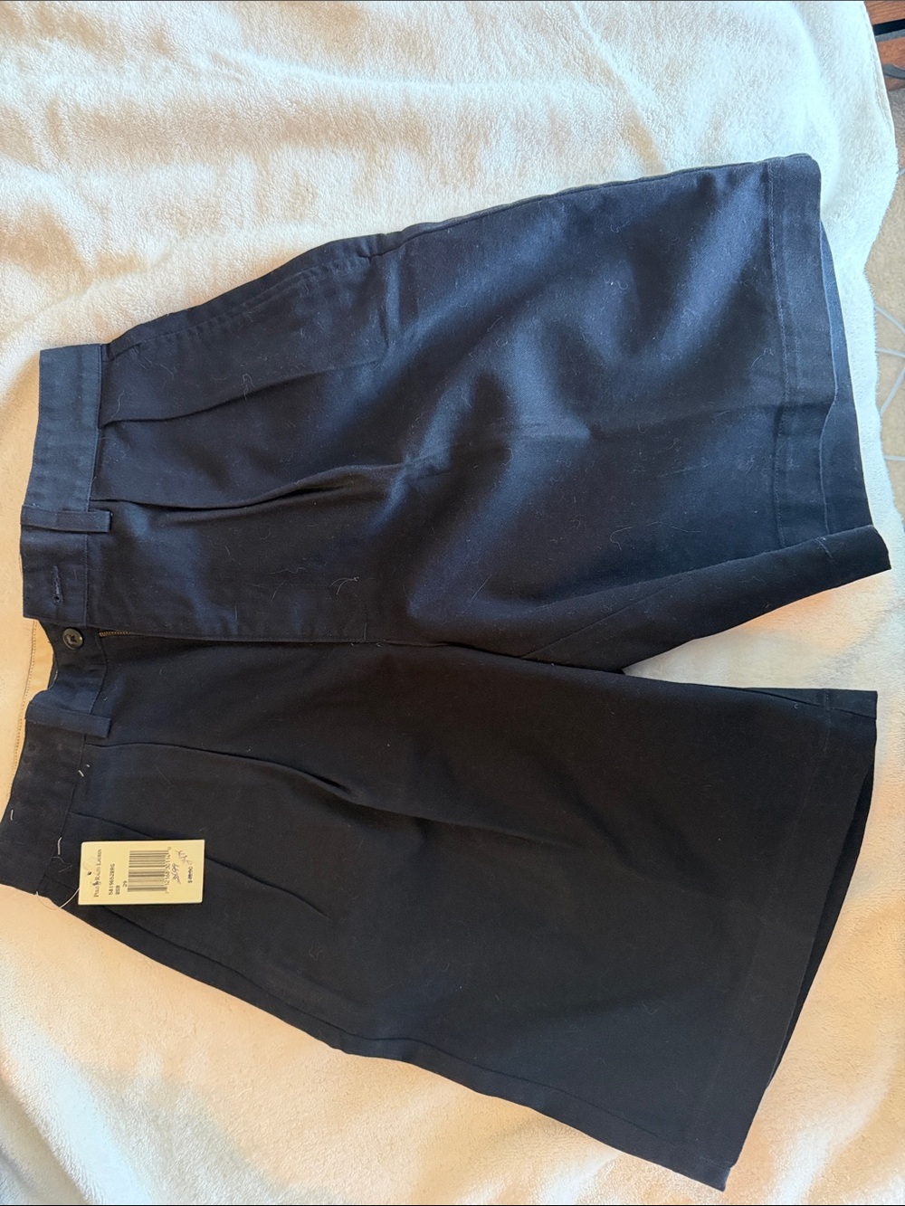 Polo Ralph Lauren Navy Pleated Short Size 29 Waist NWT